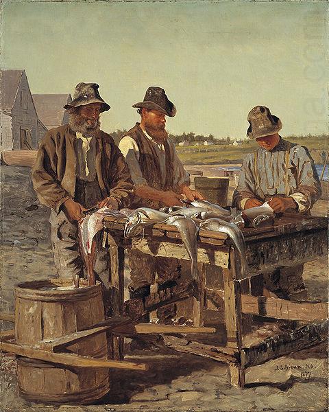 Cleaning Fish, John George Brown